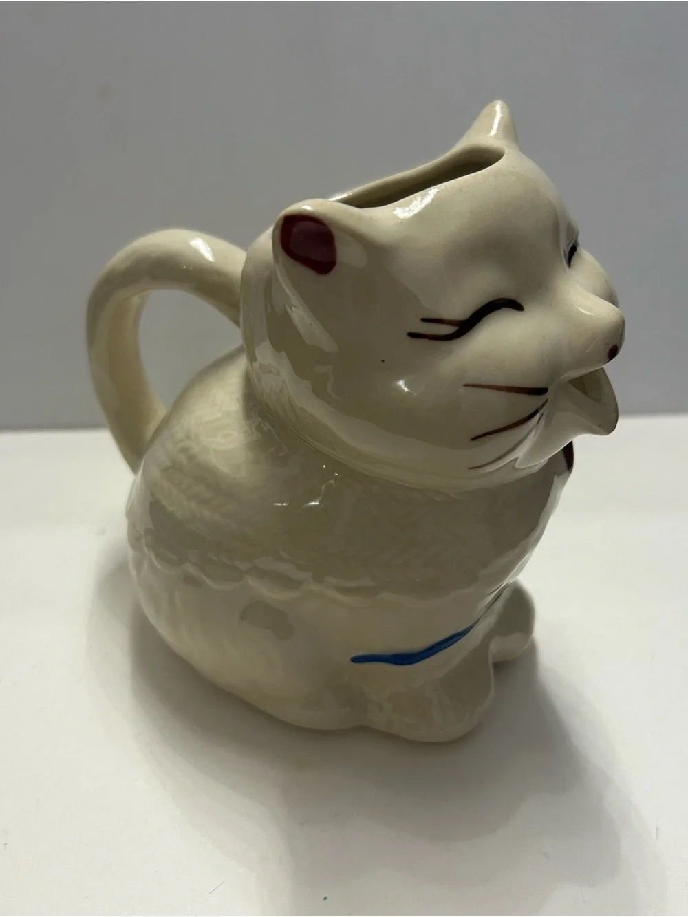 Vintage Creamer Ceramic Cat Puss’n Boots USA Shawnee Pottery